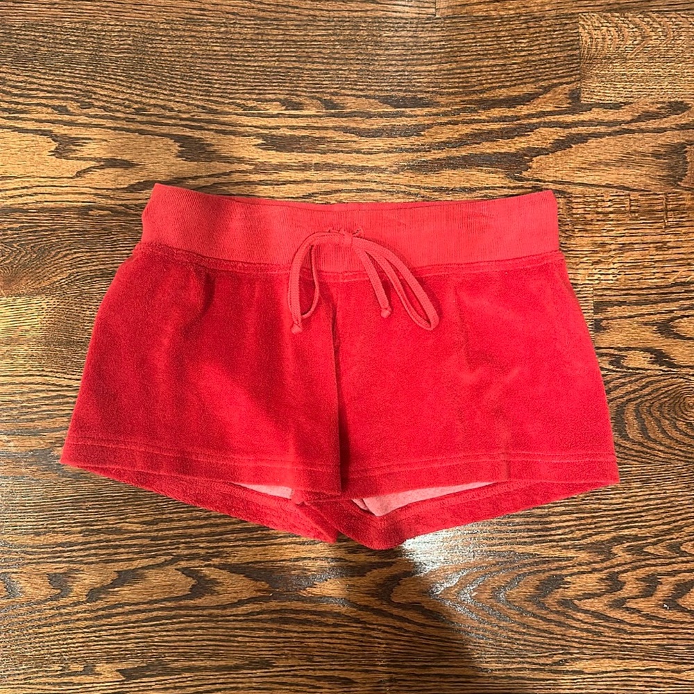 Hard Tail Red Athletic Women's Shorts